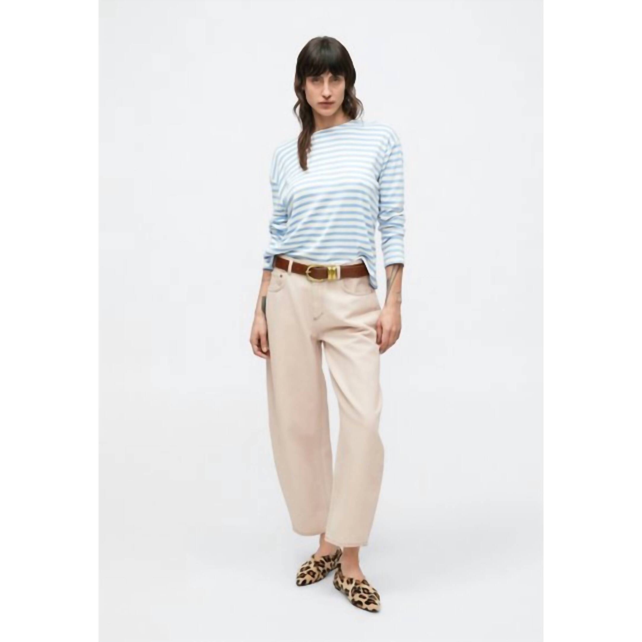 New Closed Jazzie Barrel Jeans In Blush Pink